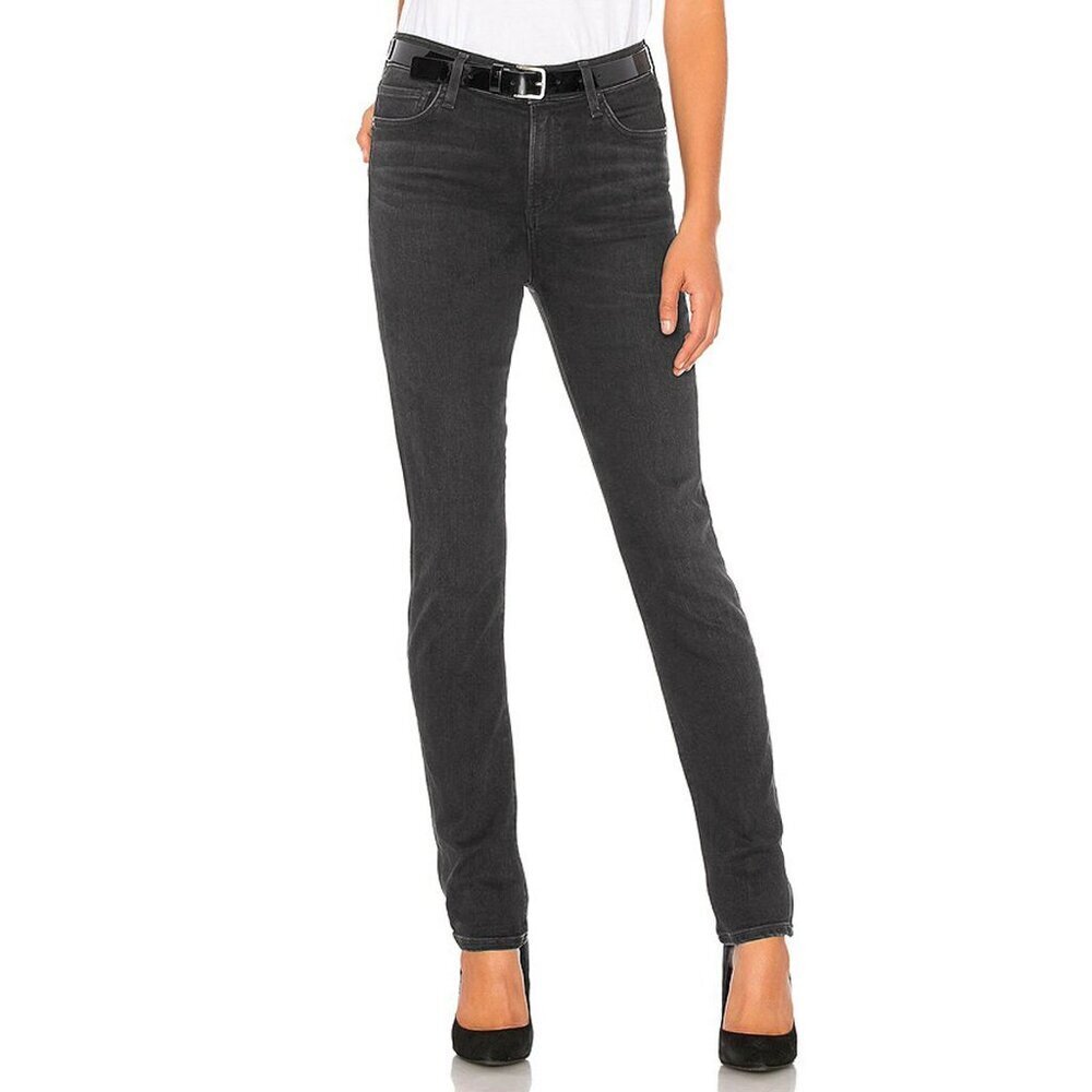 COH Citizens of Humanity Harlow Sculpt High Rise Slim Jeans Black Stretch 26